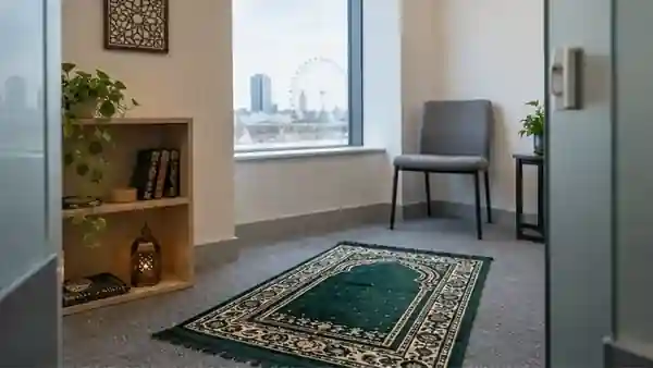Quiet rooms and prayer at UK workplaces during Ramadan