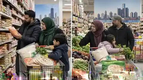 Chicago versus Detroit for a Pakistani grocery stock-up weekend