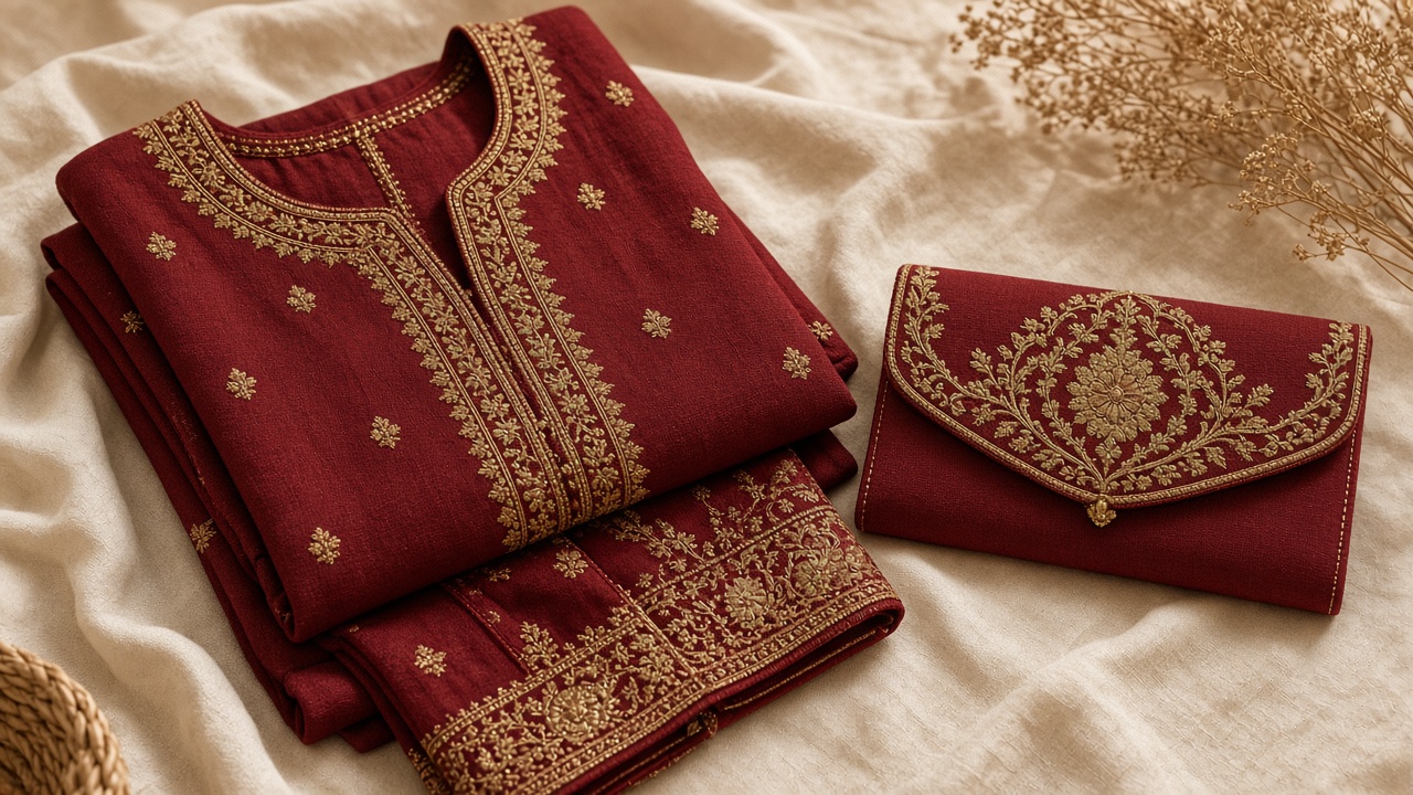 UK winter coats over shalwar without bulk at the hem