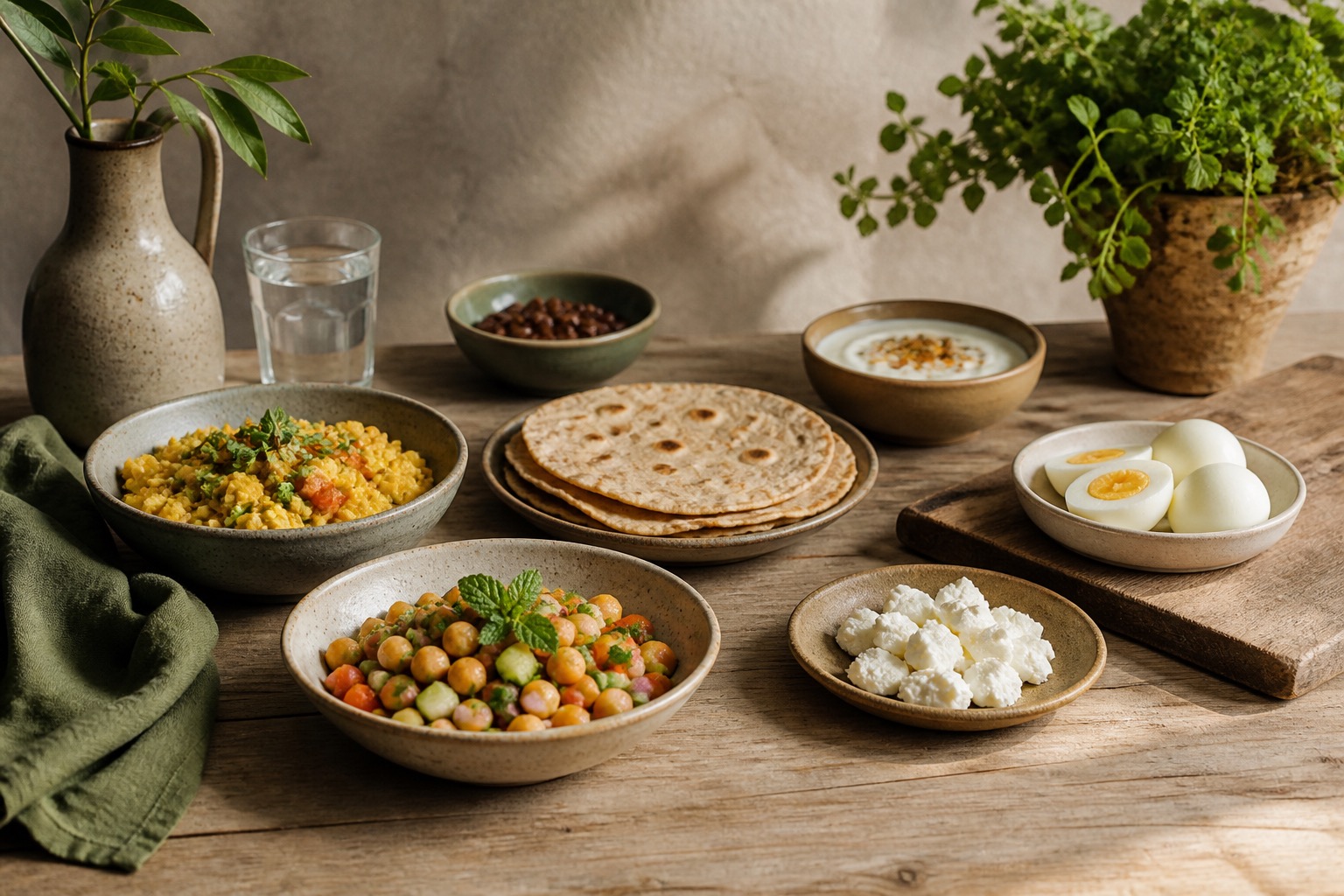 High-protein Pakistani breakfasts without protein powder