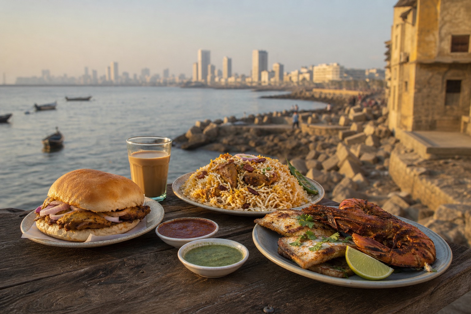 Karachi food itinerary: bun kebab, biryani, seafood, and chai