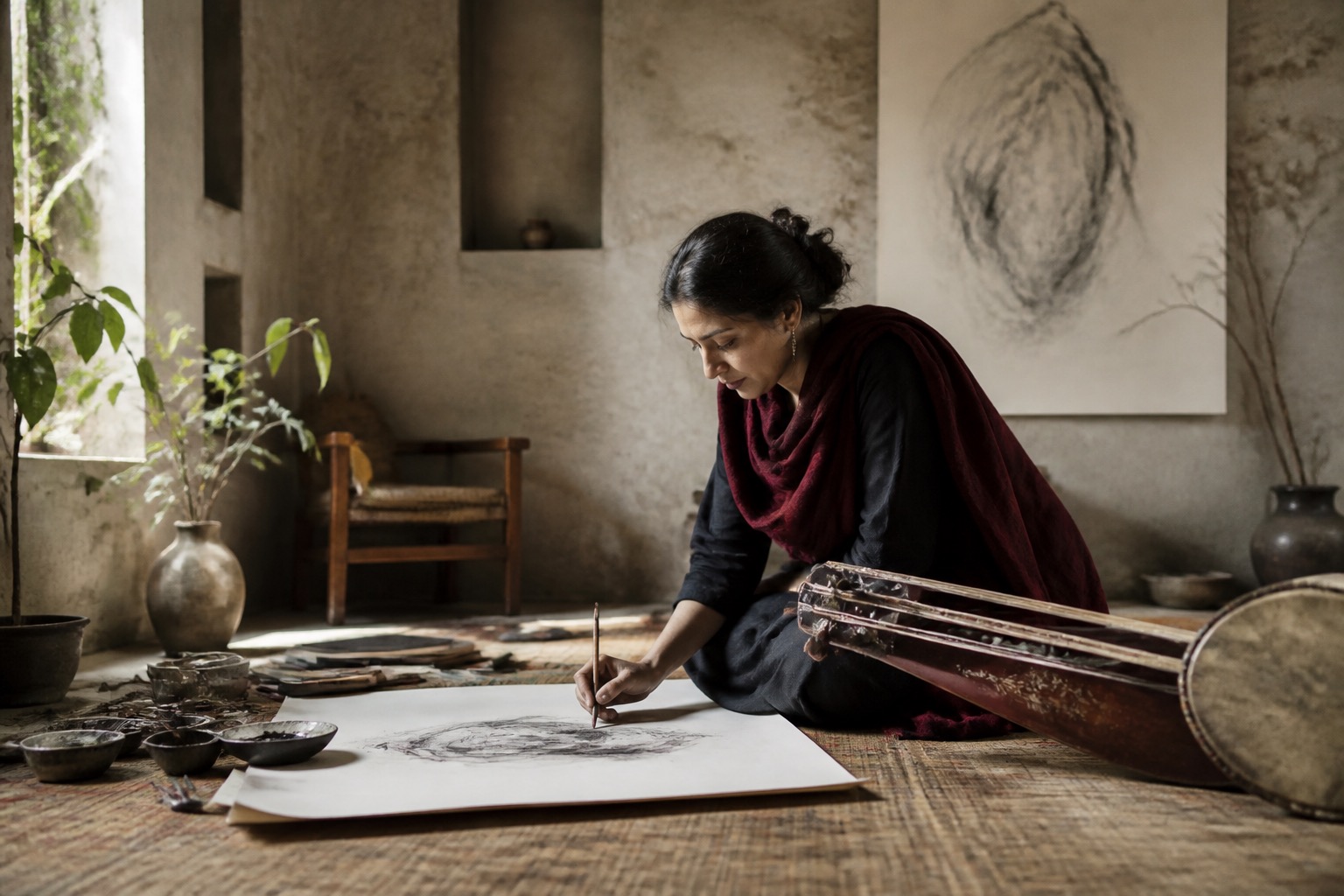 Lala Rukh: drawing, sound, activism, and disciplined looking