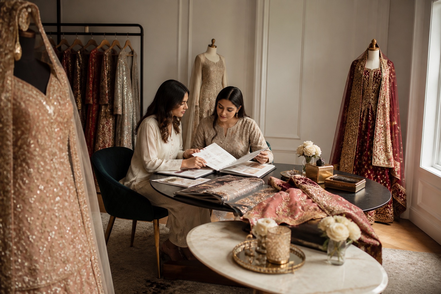 Pakistani wedding dresses in the UK: appointment and order guide