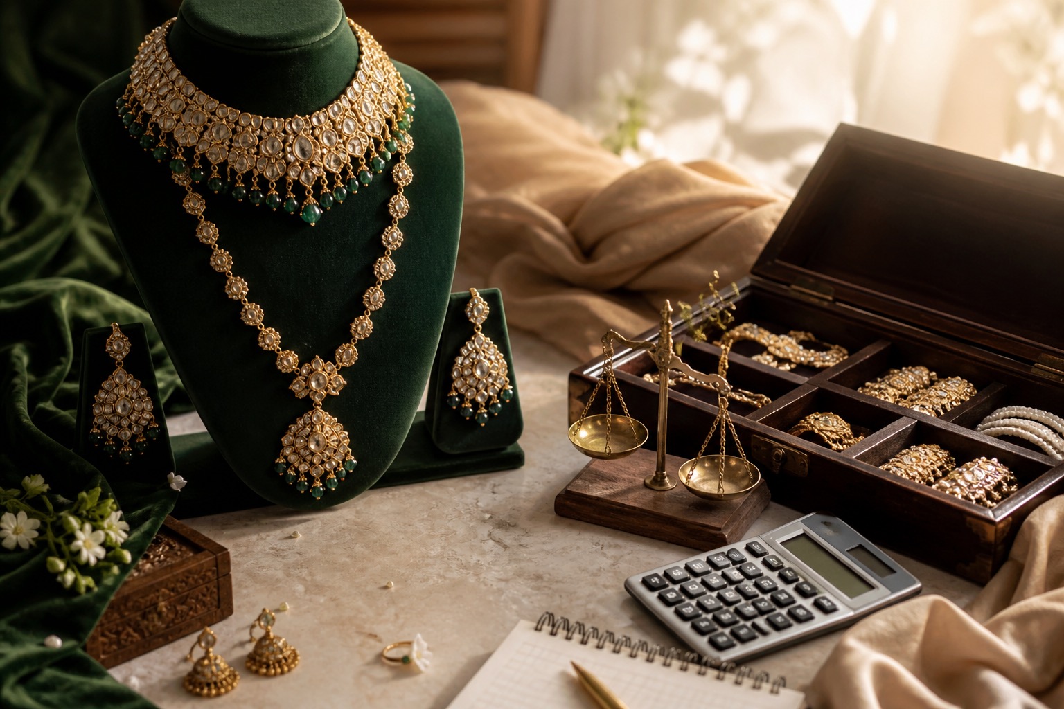 Pakistani wedding jewellery materials and price questions explained