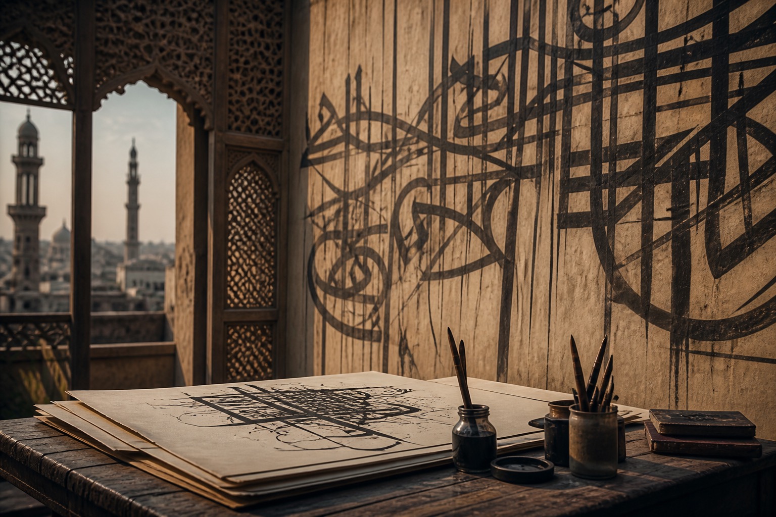 Sadequain: calligraphy, murals, poetry, and modern Pakistan