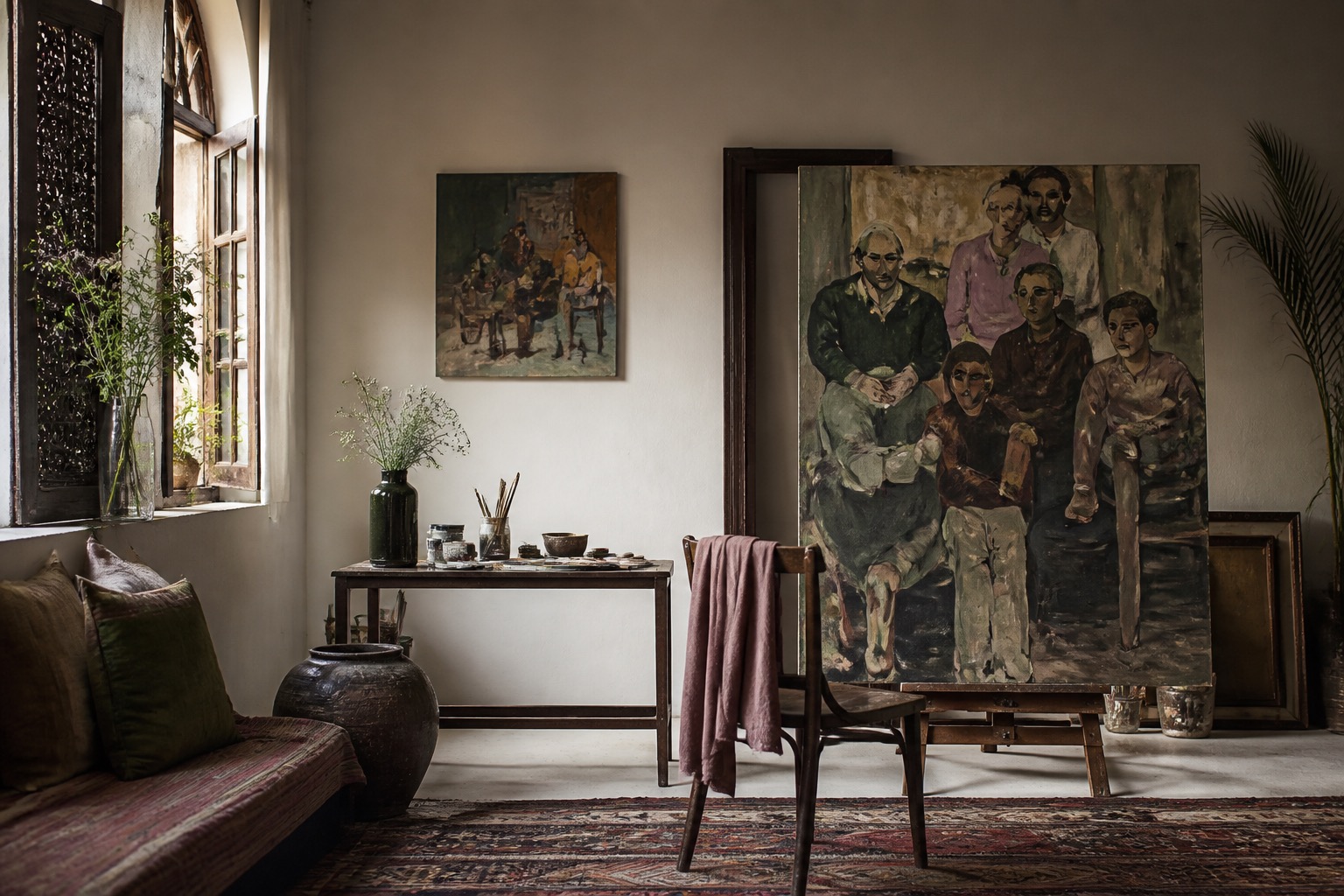 Salman Toor: painting friendship, interiors, and queer life