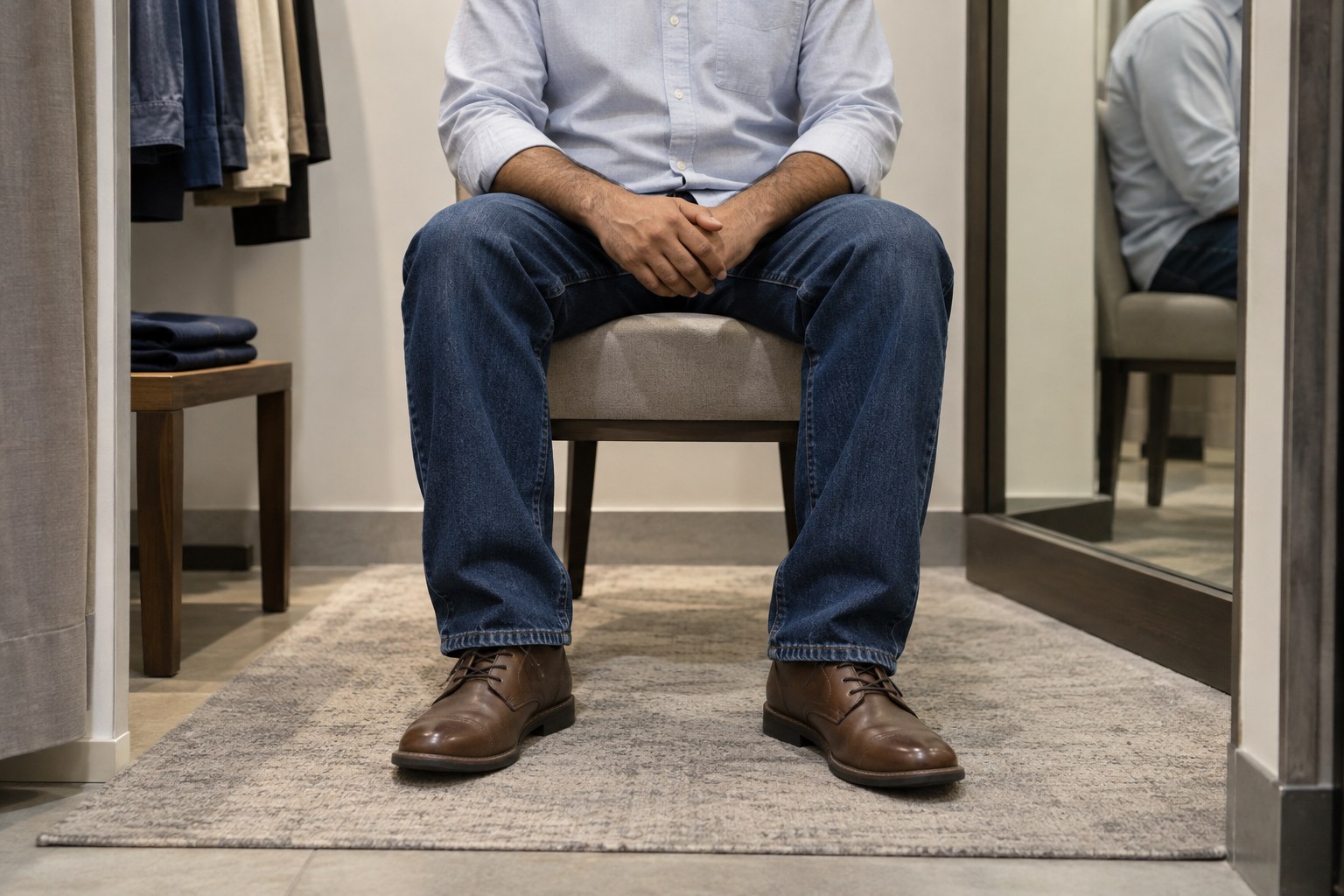 A denim fit guide for heat, bikes, and long sits