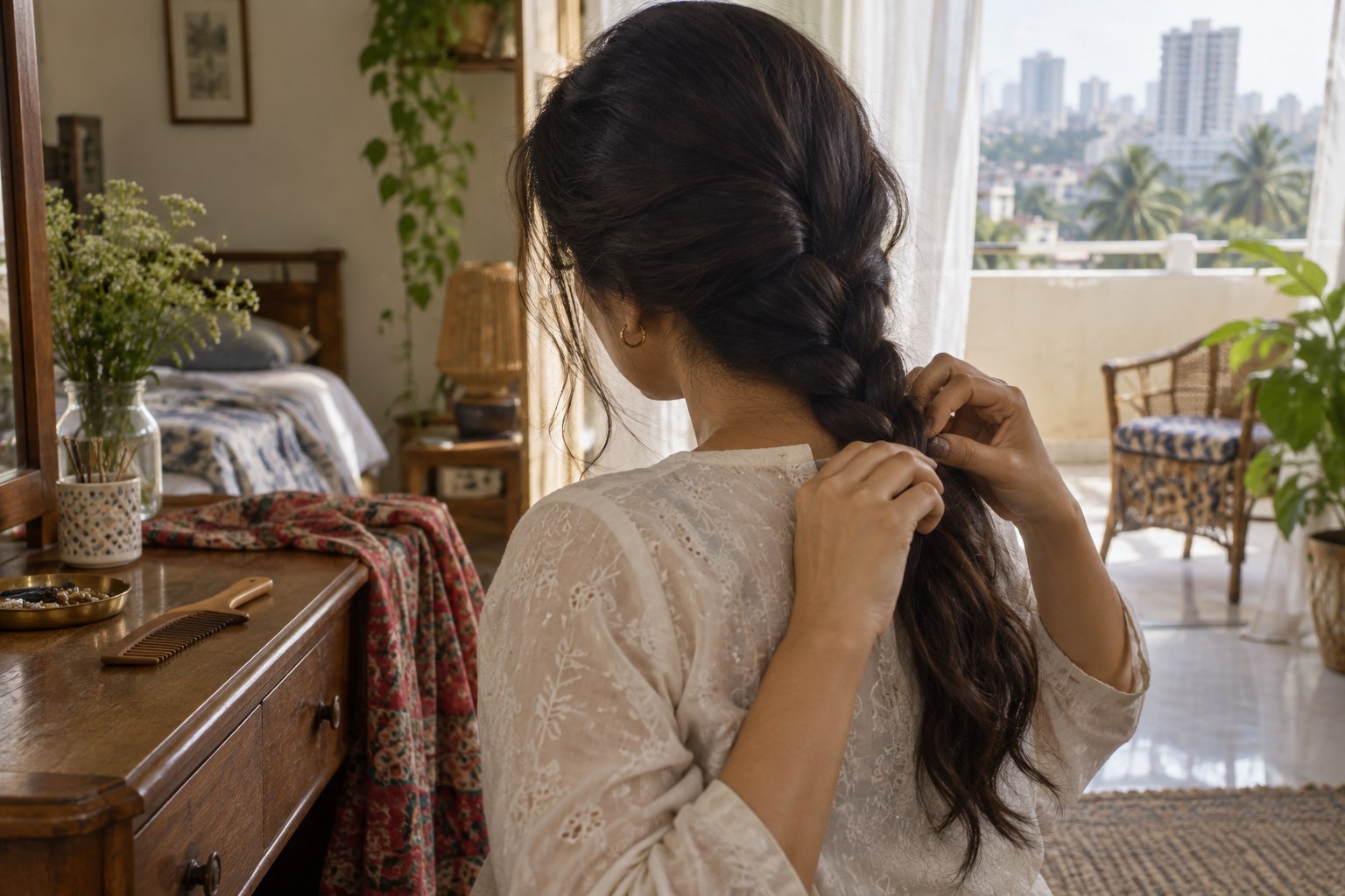 A Karachi humidity week for hair, without a new ritual