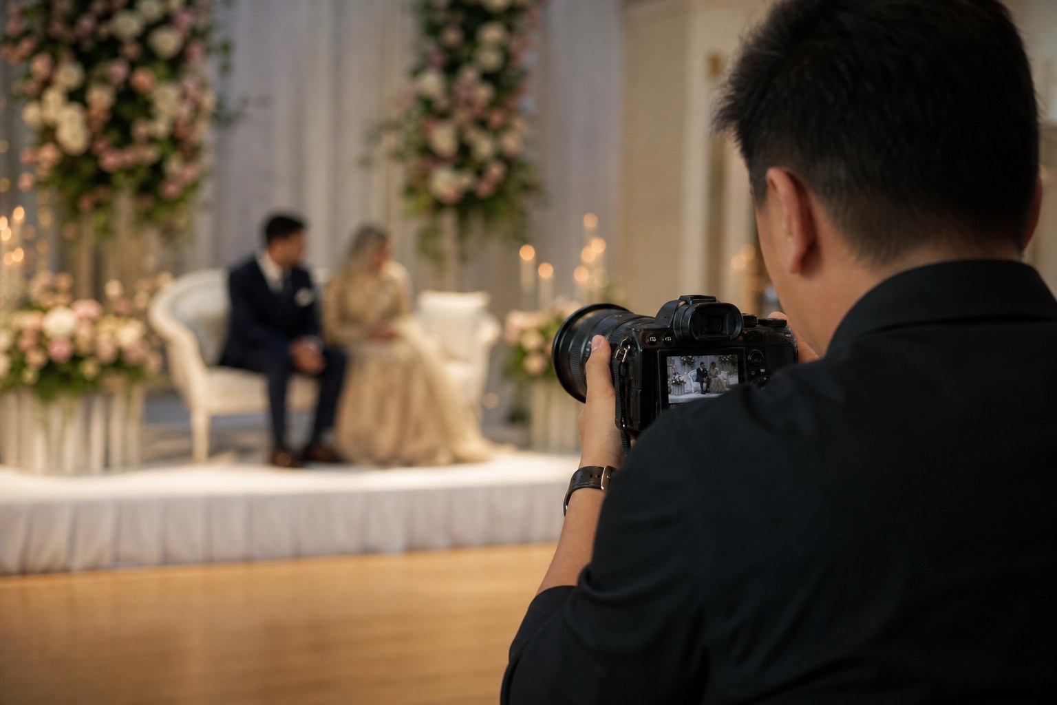 Asian wedding photographers in the UK who cover Muslim ceremonies