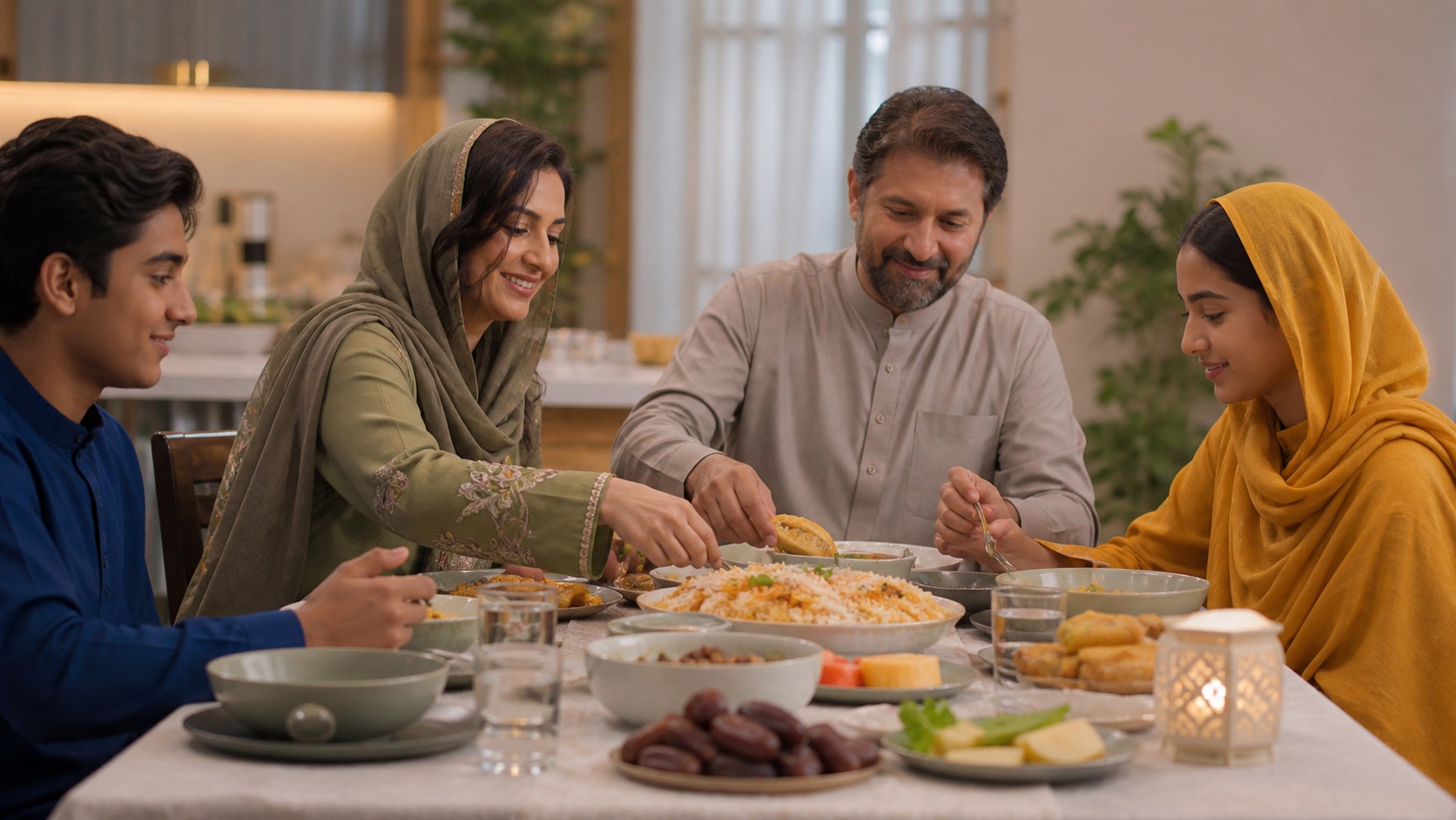 A Pakistani Ramadan meal plan that avoids daily exhaustion