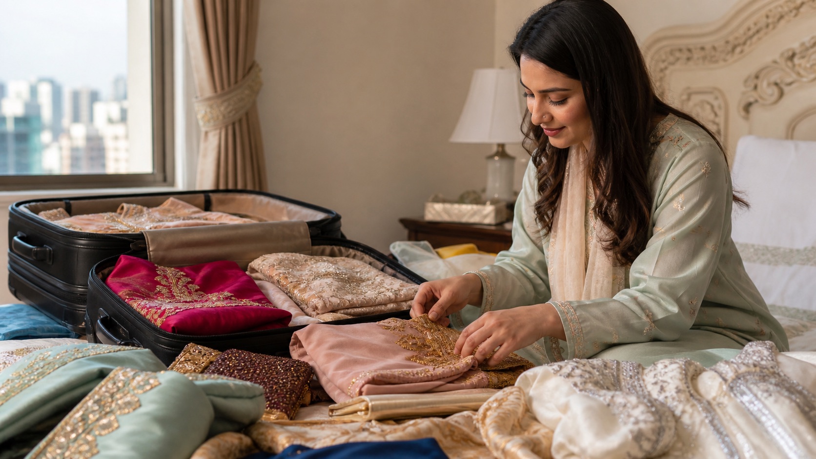 Destination Pakistani wedding packing checklist