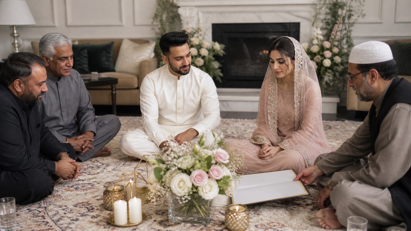 How to plan a small Pakistani nikah at home