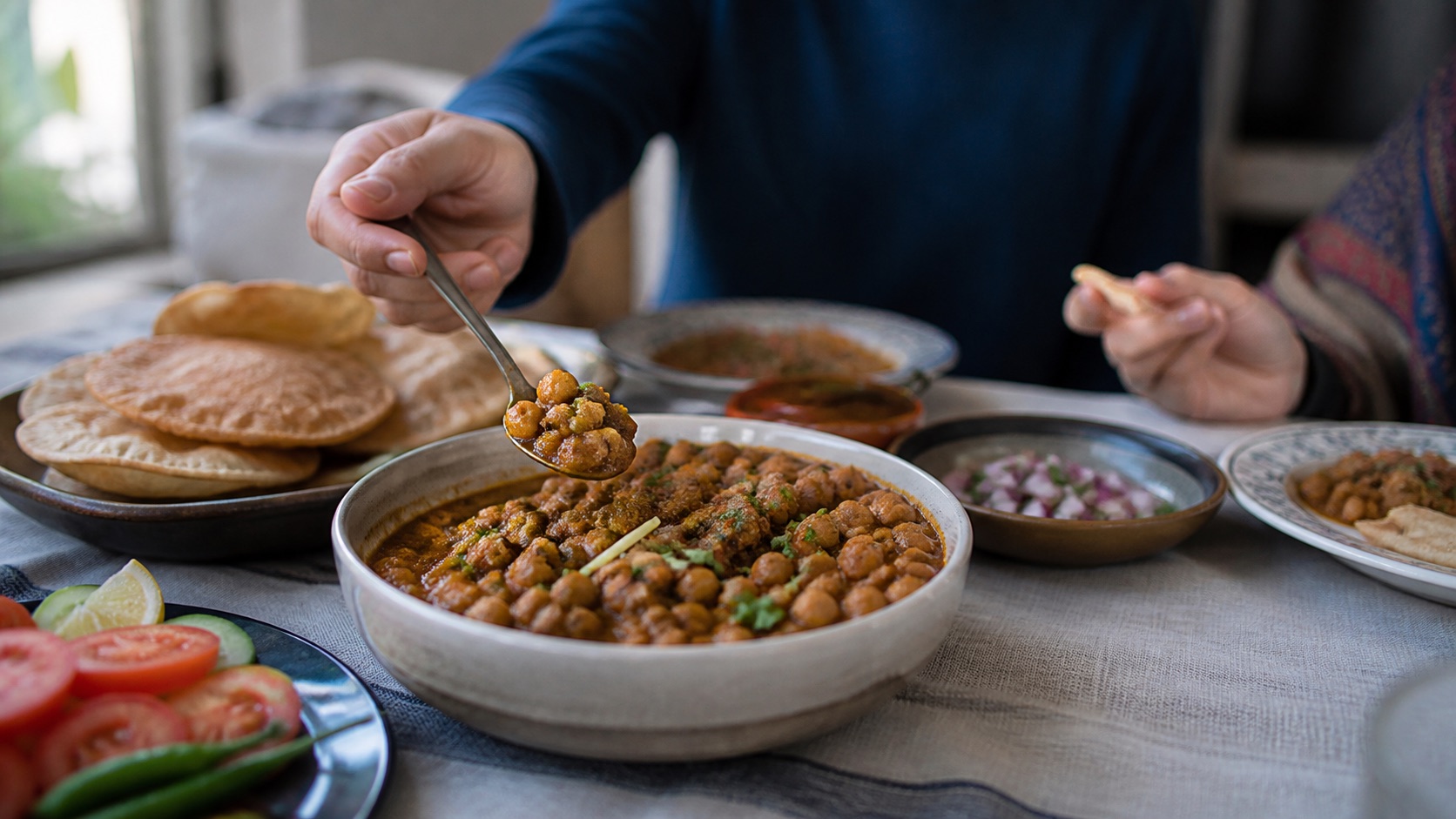 Lahori chana for a proper weekend breakfast