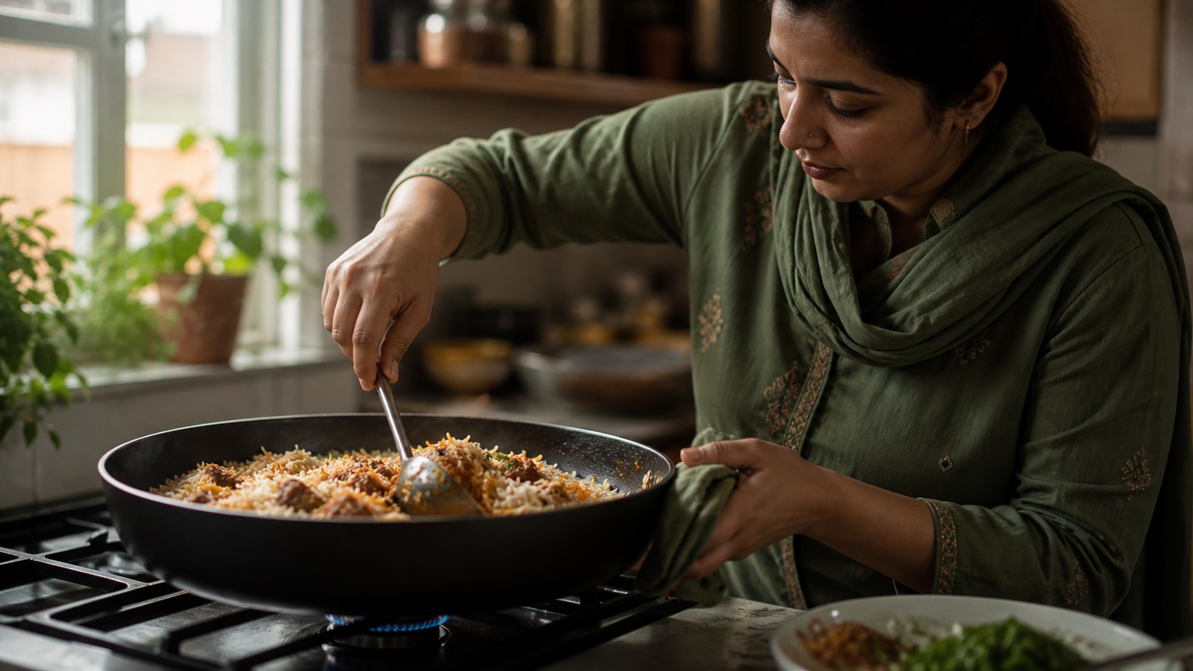Pakistani chicken biryani: technique, timing, and troubleshooting