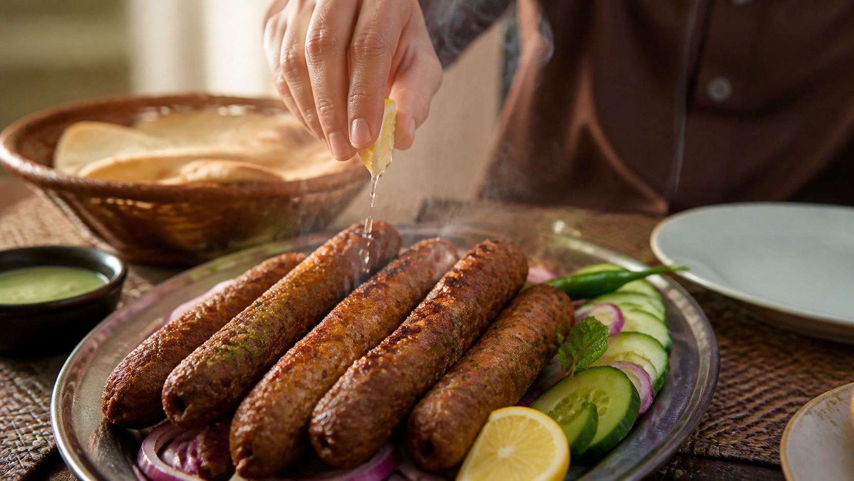 Pakistani seekh kebabs that stay juicy
