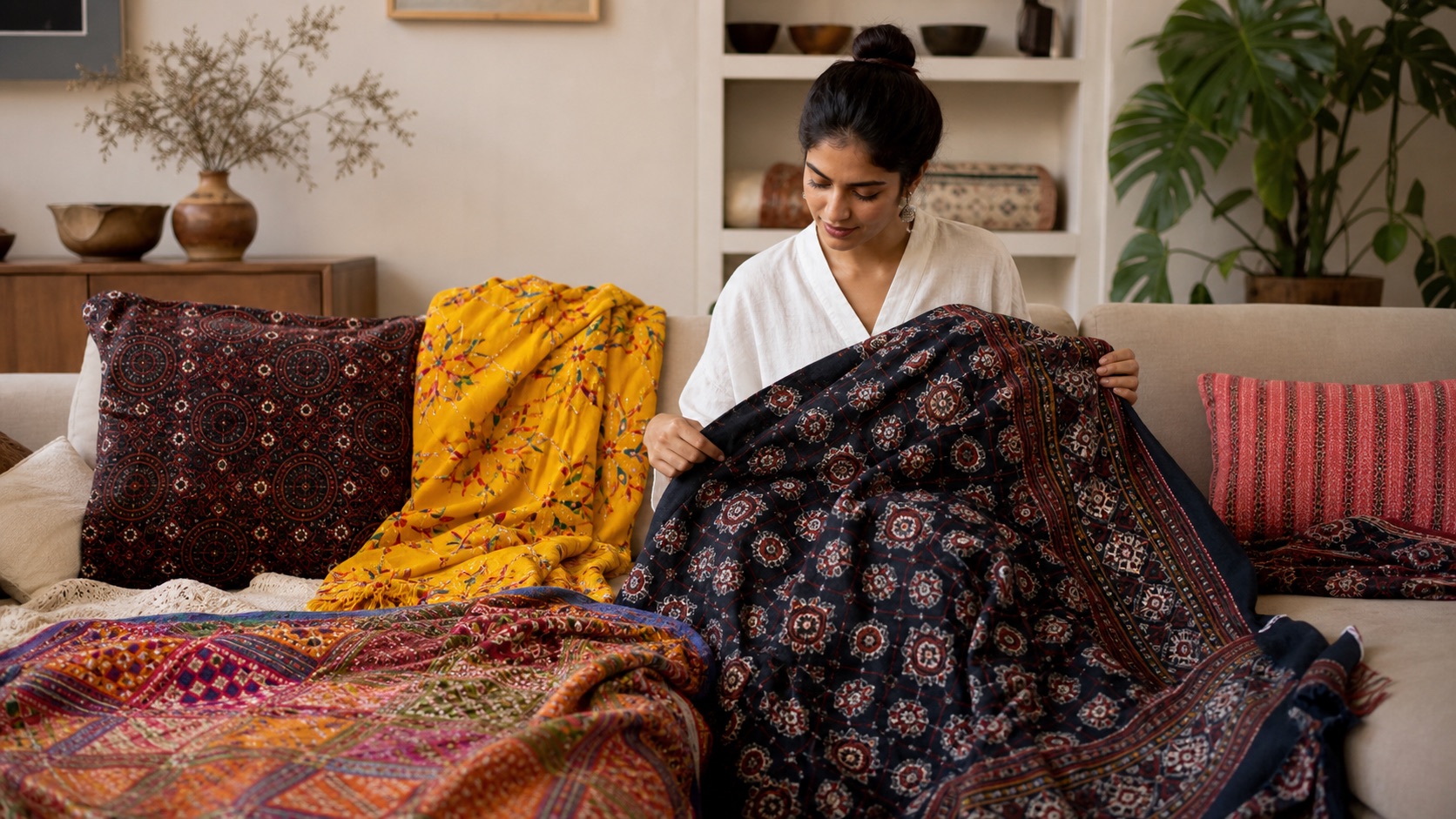 Pakistani textiles explained: ajrak, phulkari, ralli, and beyond