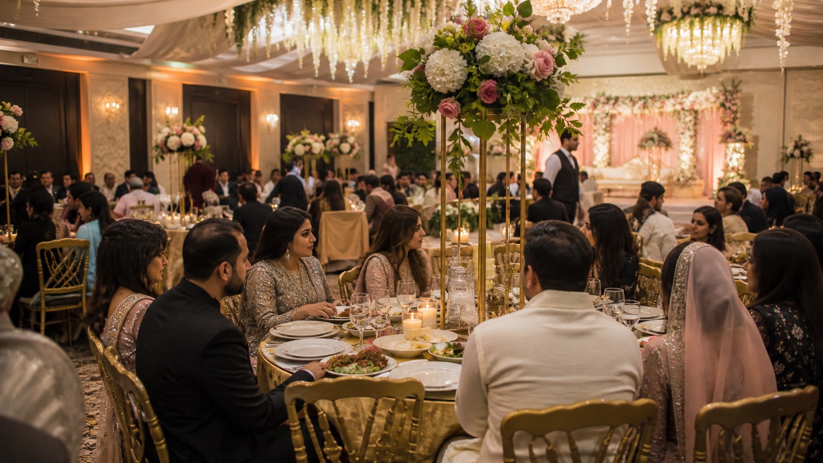 Pakistani wedding decor budget: spend where guests feel it