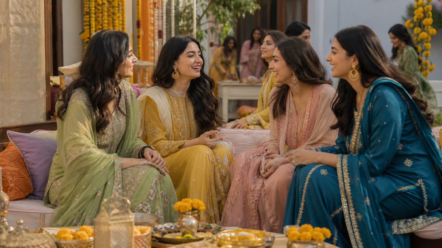 What to wear to a Pakistani mehndi as a guest