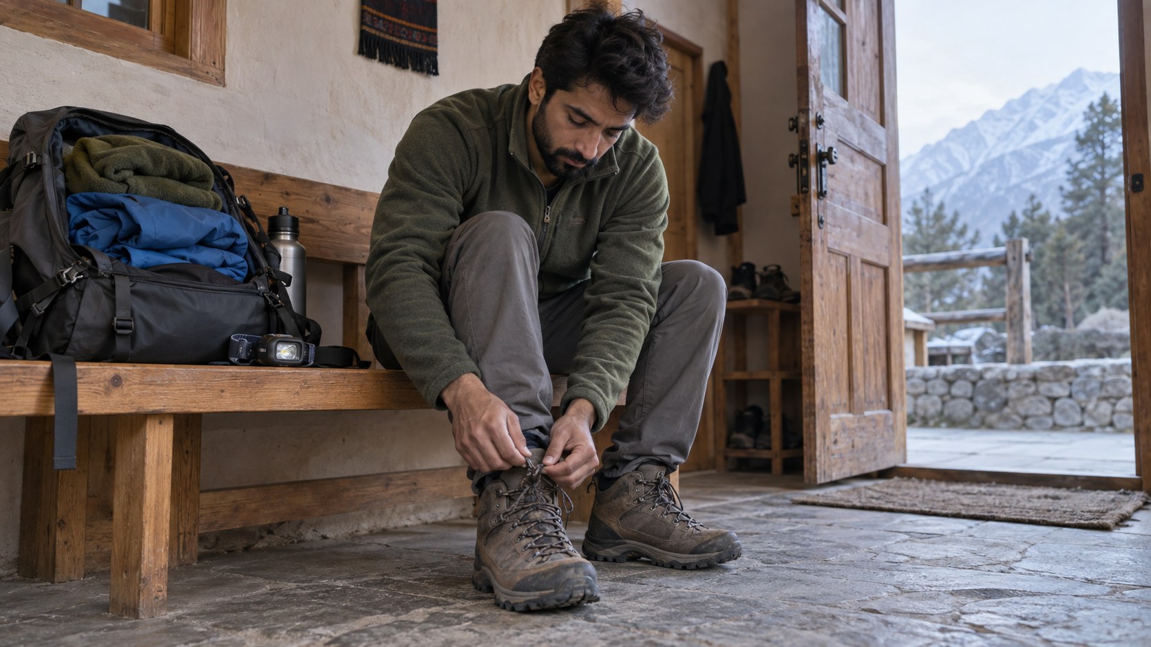 How to stay in a Karakoram guest house without making it a stage
