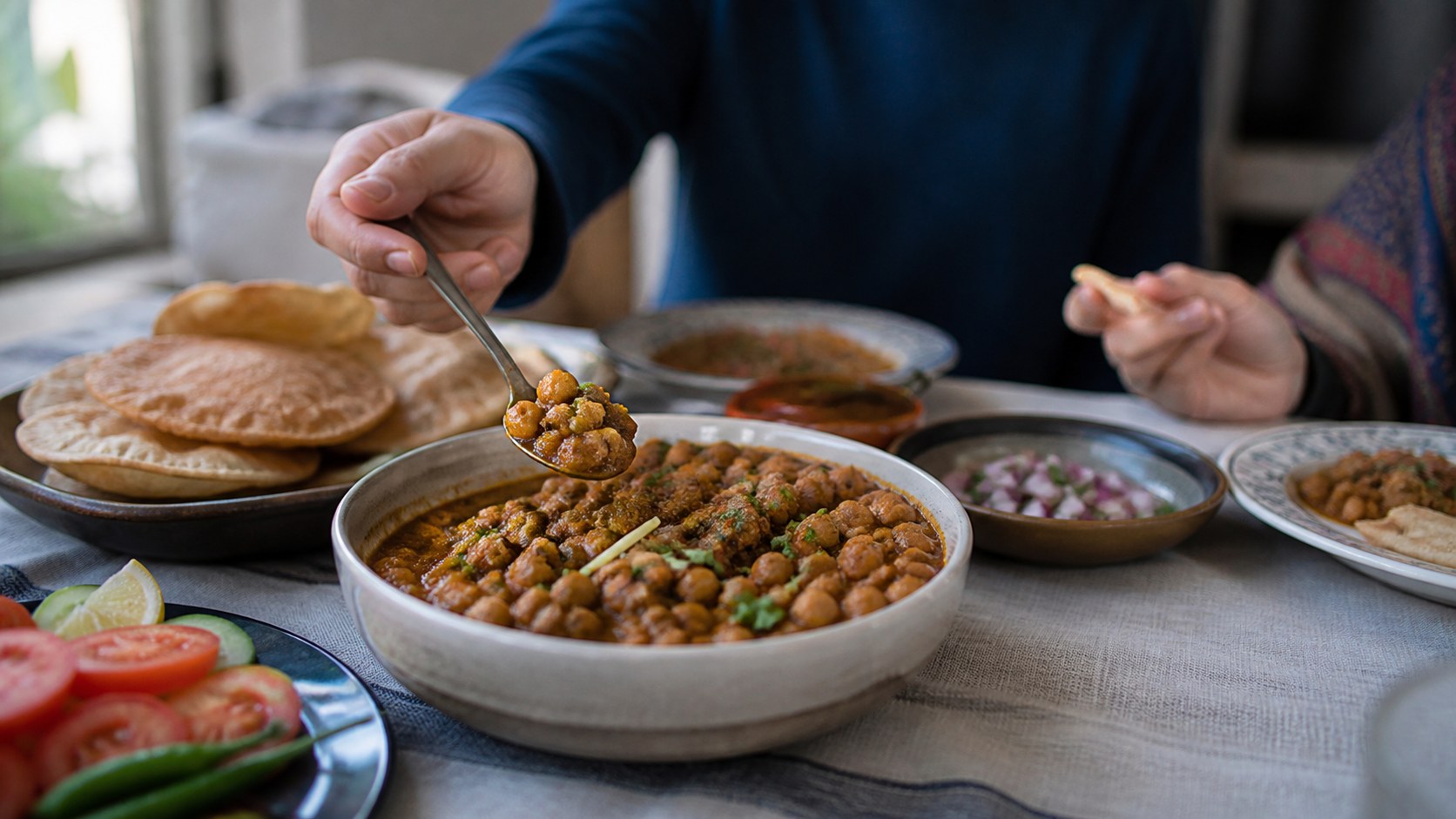 Lahori chana for a proper weekend breakfast