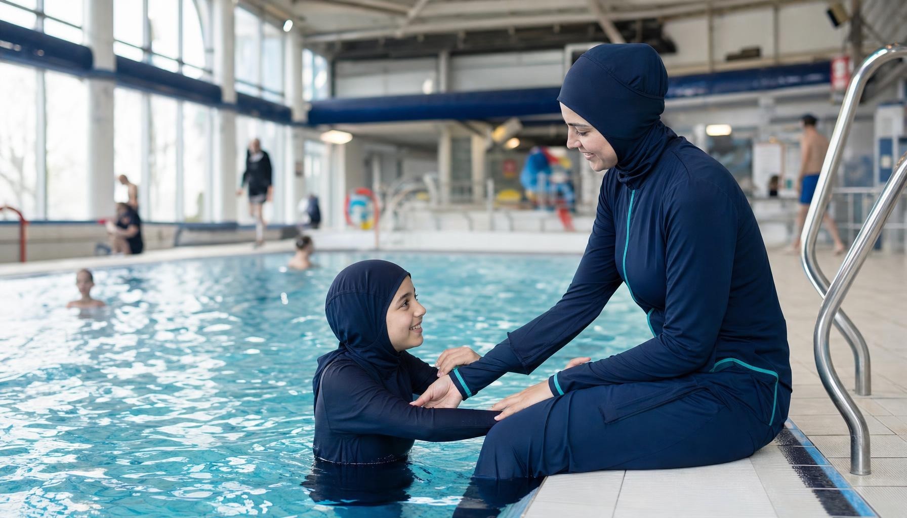 Modest swimwear options for UK leisure centres