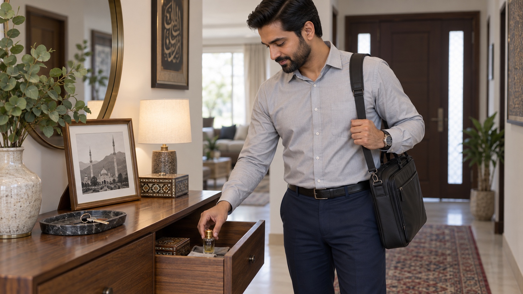 Pakistani fragrance etiquette in US offices and elevators