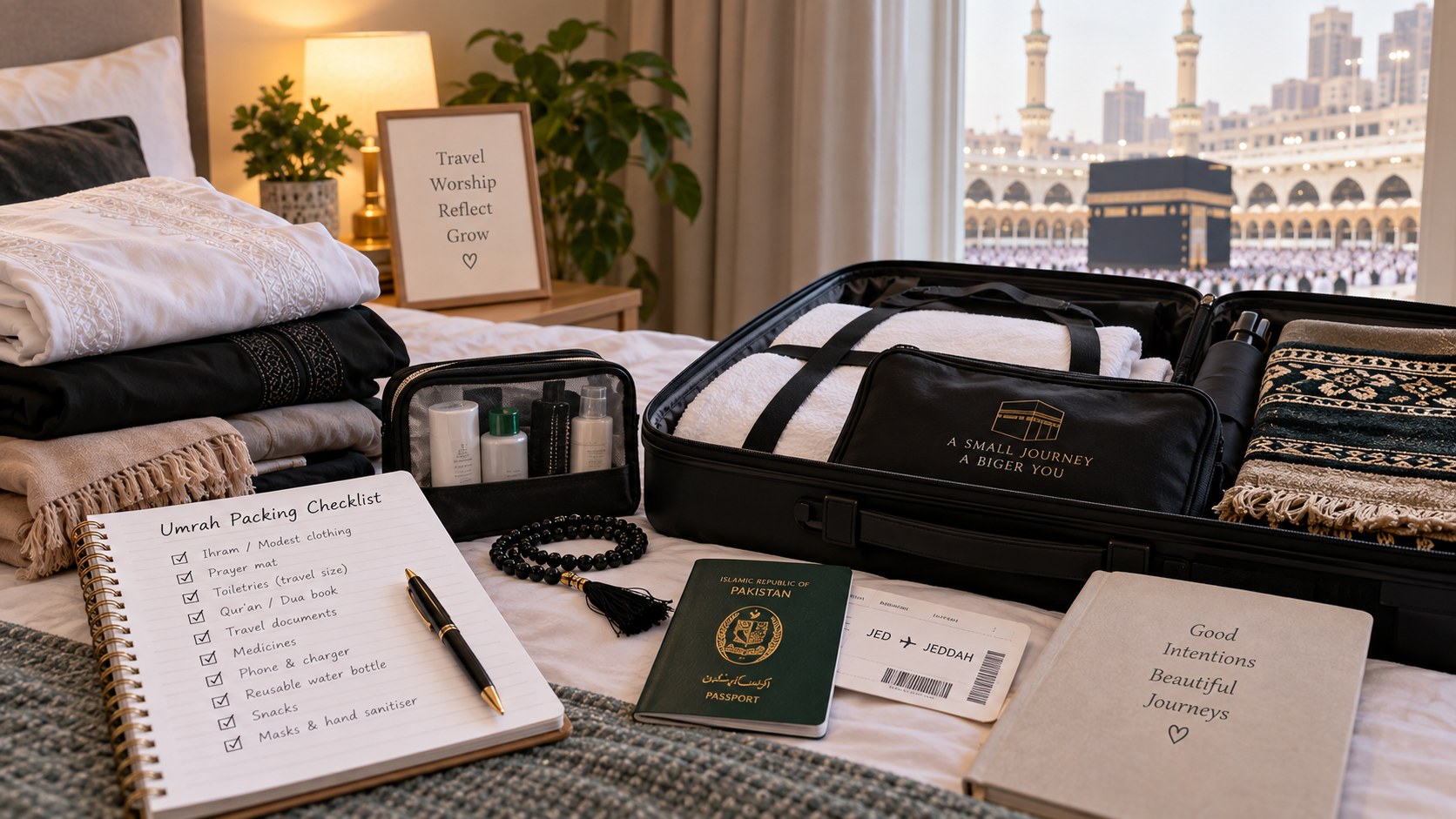 Packing a UK carry-on for a sudden Pakistan funeral trip