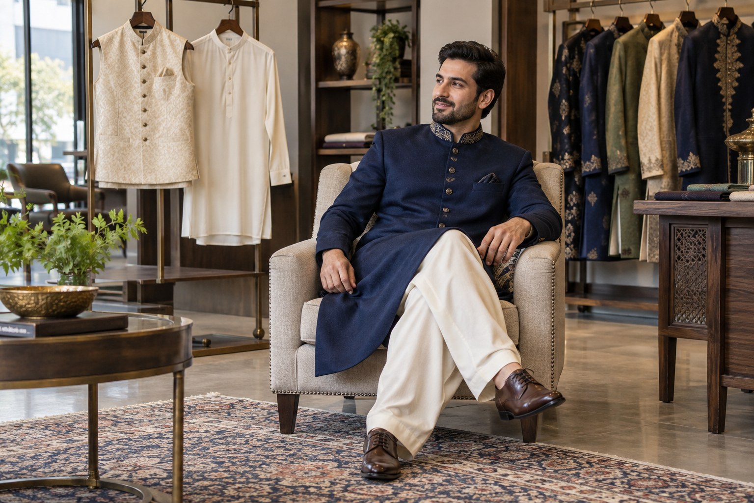 Pakistani menswear and sherwanis to shop in the USA