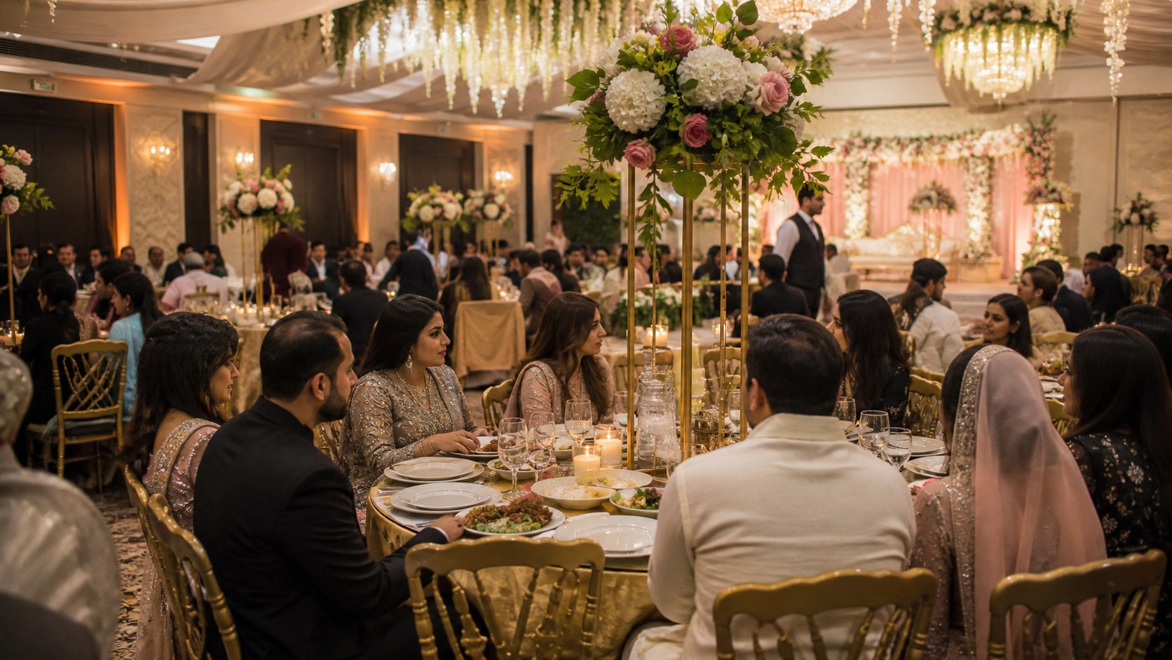 Pakistani wedding decor budget: spend where guests feel it