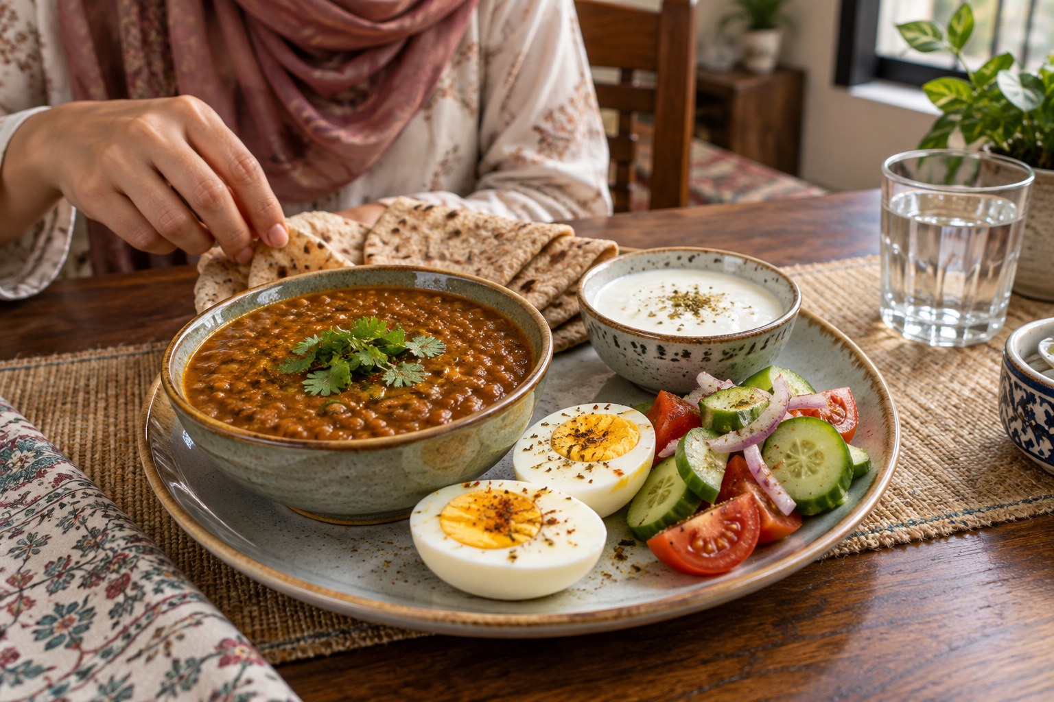 Protein, roti, and real life
