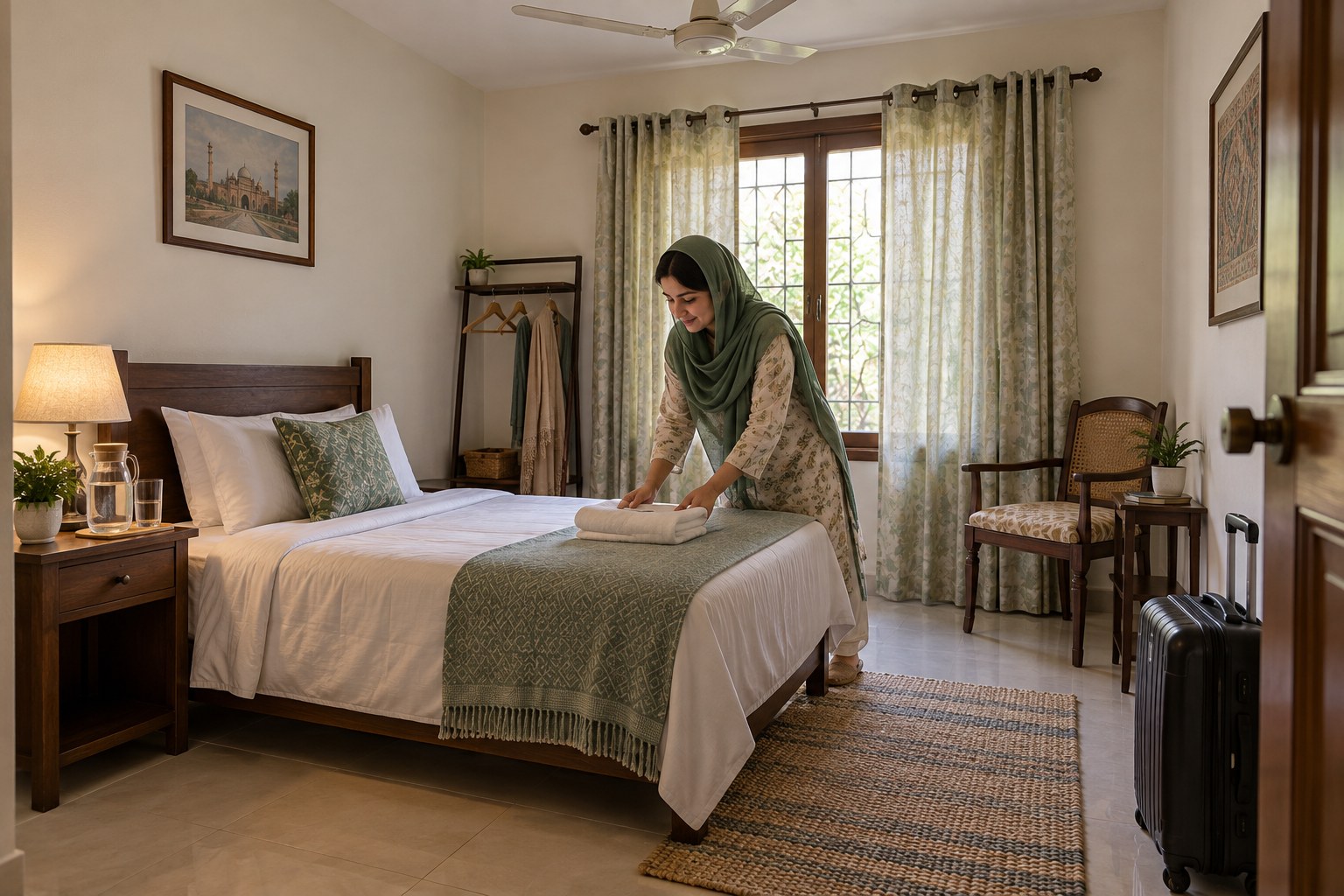 The guest room is a Pakistani design problem