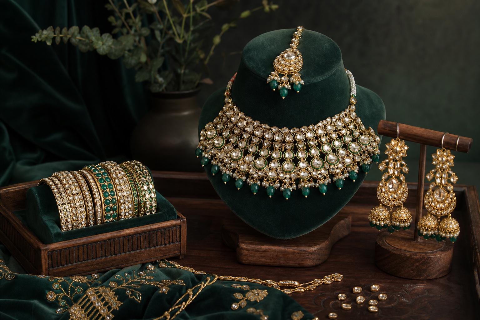 UK bridal jewellery brands for a Pakistani wedding
