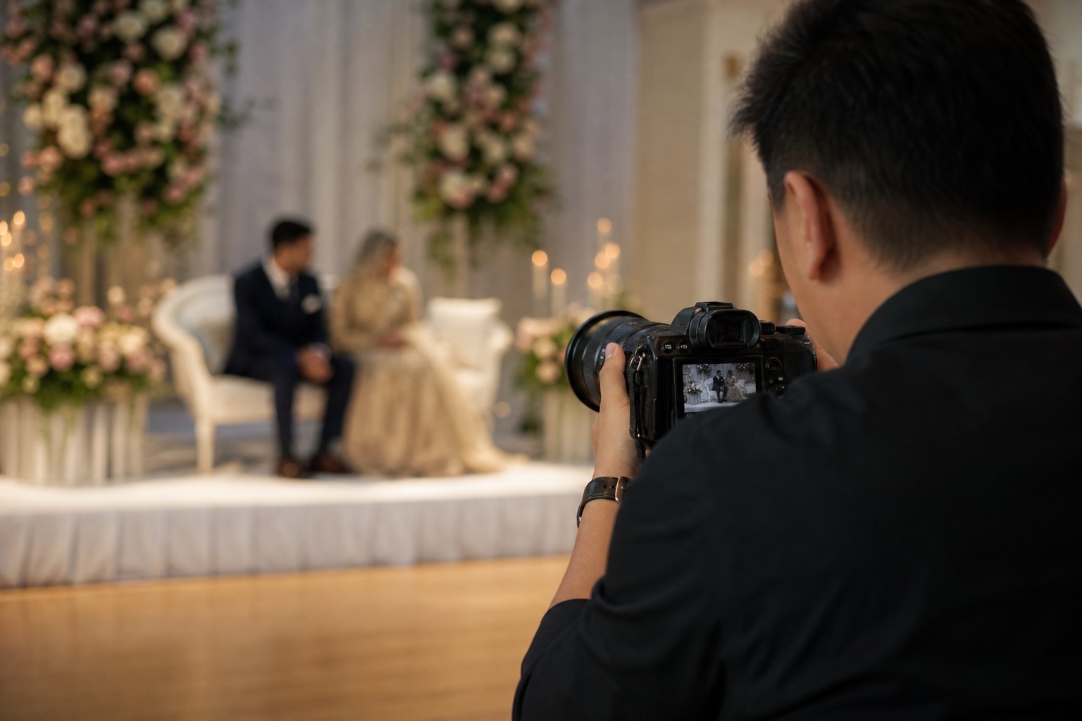 Asian wedding photographers in the UK who cover Muslim ceremonies
