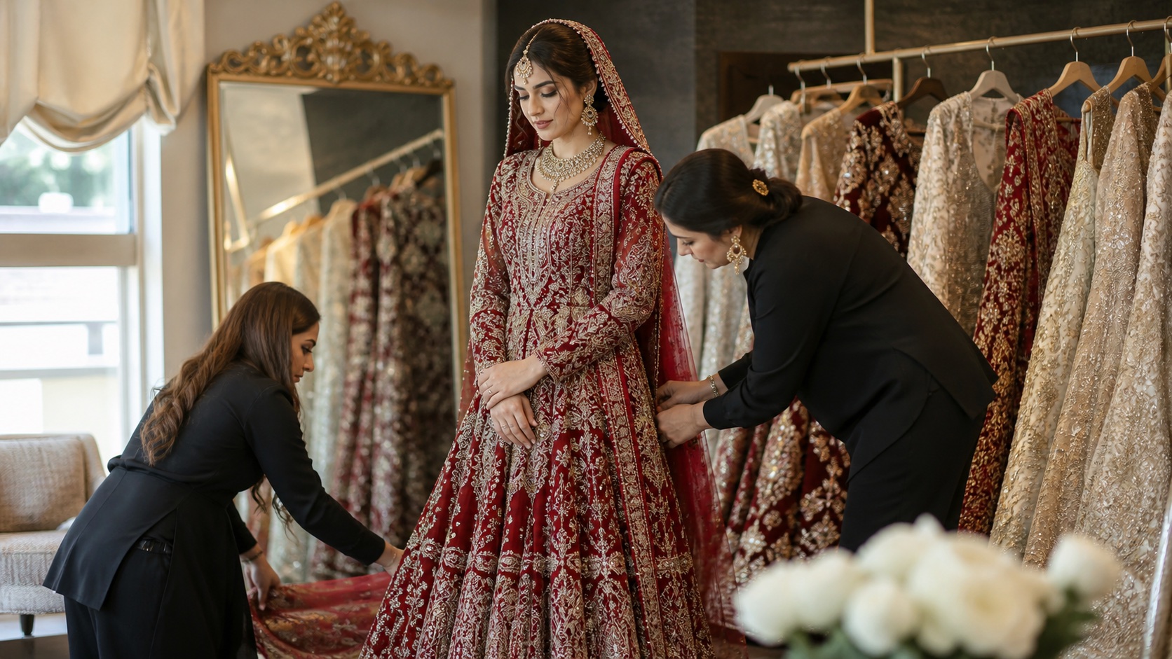 Pakistani bridal boutiques in the USA to research first
