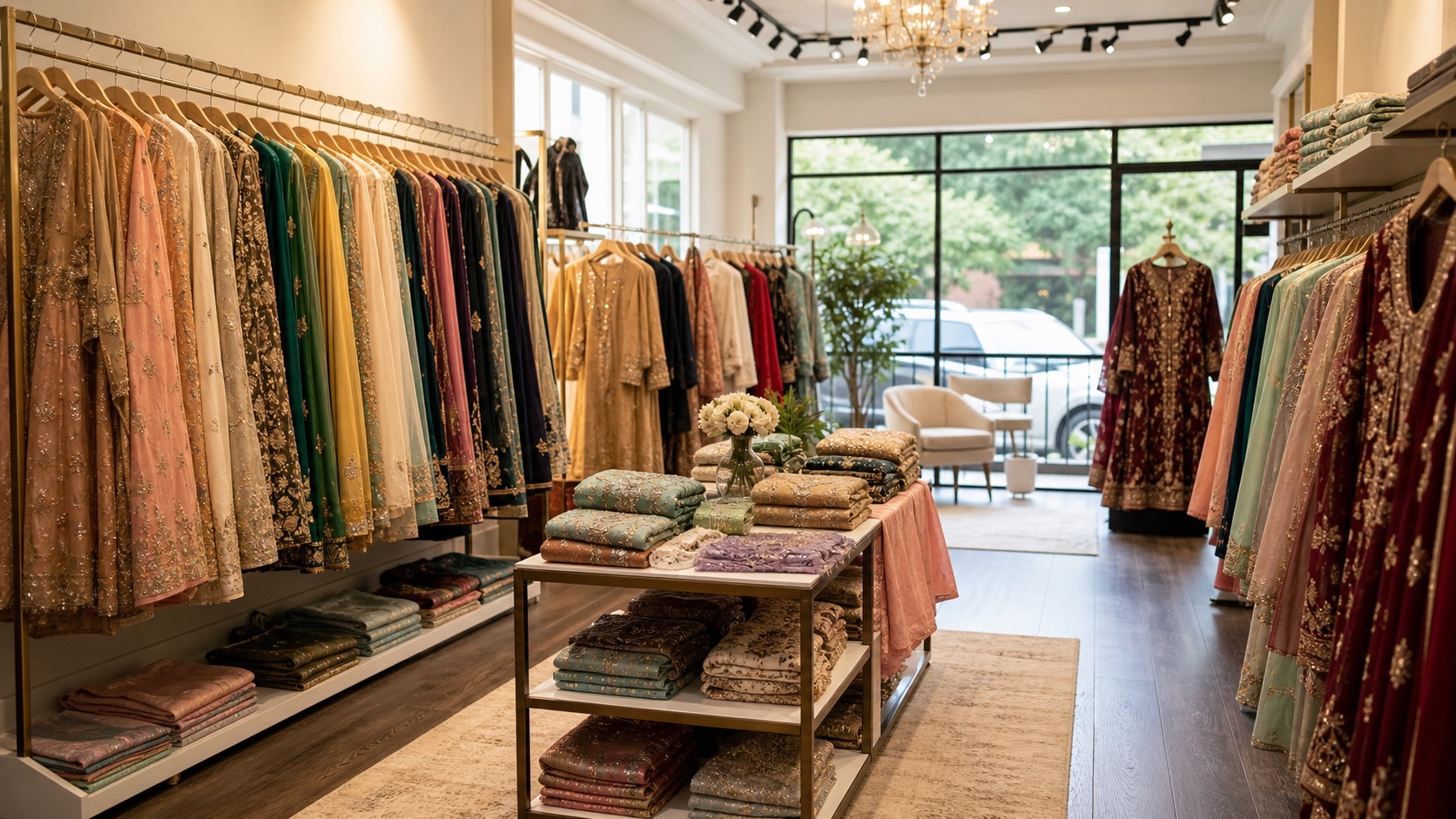 Pakistani fashion boutiques in Houston and Dallas